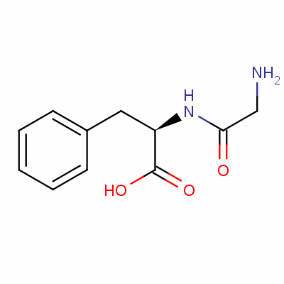 甘氨?；?D-苯基丙氨酸結(jié)構(gòu)式_34258-14-5結(jié)構(gòu)式
