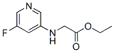 (9CI)-N-(5-氟-3-吡啶)-甘氨酸乙酯結構式_342603-21-8結構式