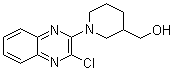 [1-(3-氯-喹噁啉-2-基)-哌啶-3-基]-甲醇結(jié)構(gòu)式_353257-83-7結(jié)構(gòu)式