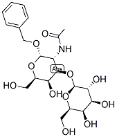 芐基-2-乙酰氨基-2-脫氧-3-O-(β-D-吡喃半乳糖基)-α-D-吡喃半乳糖苷結(jié)構(gòu)式_3554-96-9結(jié)構(gòu)式