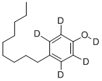 4-壬基苯酚-D5結(jié)構式_358730-95-7結(jié)構式