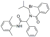 (9CI)-Alpha-[(2-溴苯甲?；?(2-甲基丙基)氨基]-N-(2,6-二甲基苯基)-乙酰胺結(jié)構(gòu)式_359435-83-9結(jié)構(gòu)式