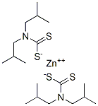 二異丁基二硫代氨基甲酸鋅結(jié)構(gòu)式_36190-62-2結(jié)構(gòu)式
