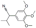 3,4,5-三甲氧基-alpha-(1-甲基乙基)苯乙腈結(jié)構(gòu)式_36622-33-0結(jié)構(gòu)式