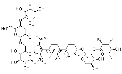 苦蘇花皂苷C結(jié)構(gòu)式_366814-42-8結(jié)構(gòu)式