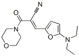 (9ci)-4-[2-氰基-3-[5-(二乙基氨基)-2-呋喃]-1-氧代-2-丙烯基]-嗎啉結構式_366816-46-8結構式