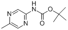N-Boc-2-amino-5-methylpyrazine Structure,369638-68-6Structure