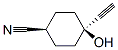 順式-(9Ci)-4-乙炔-4-羥基-環(huán)己烷甲腈結(jié)構(gòu)式_370147-90-3結(jié)構(gòu)式