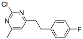 2-氯-4-[2-(4-氟苯基)乙基]-6-甲基嘧啶結(jié)構(gòu)式_372183-70-5結(jié)構(gòu)式