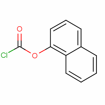 1-萘基氯甲酸酯結(jié)構(gòu)式_3759-61-3結(jié)構(gòu)式