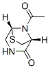 (1R,5R)-8-乙?；?6-硫雜-3,8-二氮雜雙環(huán)[3.2.1]辛烷-2-酮結(jié)構(gòu)式_383177-06-8結(jié)構(gòu)式