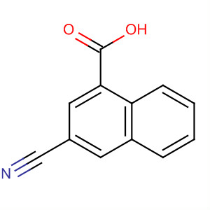 3-氰基-1-萘酸結(jié)構(gòu)式_3839-18-7結(jié)構(gòu)式