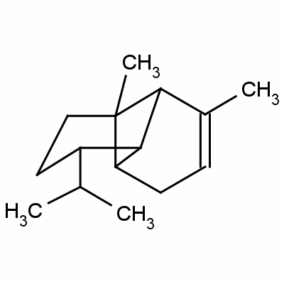 (-)-Alpha-copaene Structure,3856-25-5Structure