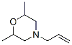 Morpholine, 2,6-dimethyl-4-(2-propenyl)-(9ci) Structure,38711-92-1Structure
