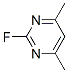 (9CI)-2-氟-4,6-二甲基-嘧啶結(jié)構(gòu)式_38953-33-2結(jié)構(gòu)式