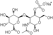 硫酸軟骨素鈉結(jié)構(gòu)式_39455-18-0結(jié)構(gòu)式