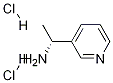 (R)-1-吡啶-3-基-乙胺結構式_40154-75-4結構式