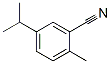 Benzonitrile, 2-methyl-5-(1-methylethyl)-(9ci) Structure,40180-46-9Structure