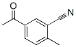 Benzonitrile, 5-acetyl-2-methyl-(9ci) Structure,40180-77-6Structure