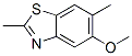 Benzothiazole, 5-methoxy-2,6-dimethyl-(9ci) Structure,402727-11-1Structure