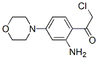 1-[2-氨基-4-(4-嗎啉)苯基]-2-氯-乙酮結(jié)構(gòu)式_404010-67-9結(jié)構(gòu)式