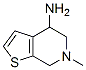(9CI)-4,5,6,7-四氫-6-甲基-噻吩并[2,3-c]吡啶-4-胺結(jié)構(gòu)式_405142-08-7結(jié)構(gòu)式