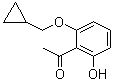 1-(2-(環(huán)丙基甲氧基)-6-羥基苯基)乙酮結(jié)構(gòu)式_405239-70-5結(jié)構(gòu)式