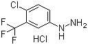 [4-氯-3-(三氟甲基)苯基]肼鹽酸鹽結(jié)構(gòu)式_40566-70-9結(jié)構(gòu)式