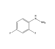 2,4-二氟苯肼結構式_40594-30-7結構式