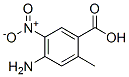 Benzoic acid, 4-amino-2-methyl-5-nitro-(9ci) Structure,408507-93-7Structure