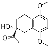 (R)-1-(2-羥基-5,8-二甲氧基-1,2,3,4-四氫萘-2-基)乙酮結構式_41098-96-8結構式