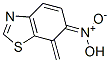 Benzothiazole, 6,7-dihydro-7-methylene-6-aci-nitro-(9ci) Structure,412935-35-4Structure