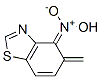 Benzothiazole, 4,5-dihydro-5-methylene-4-aci-nitro-(9ci) Structure,412935-45-6Structure