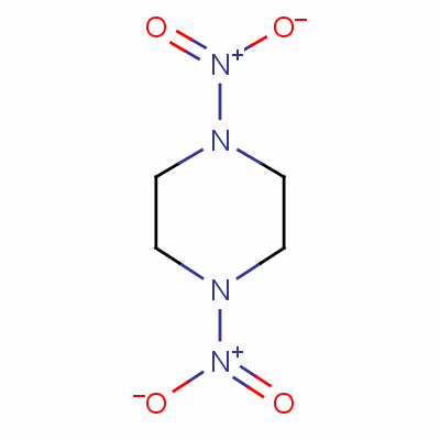 N,N-二硝基哌嗪結構式_4164-37-8結構式