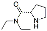 2-Pyrrolidinecarboxamide,n,n-diethyl-,(2s)-(9ci) Structure,41721-01-1Structure