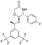(5R,6r)-6-[(1r)-1-[3,5-雙(三氟甲基)苯基]乙氧基]-5-(4-氟苯基)-3-嗎啉結(jié)構(gòu)式_419574-33-7結(jié)構(gòu)式