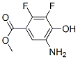 Benzoic acid, 5-amino-2,3-difluoro-4-hydroxy-, methyl ester (9ci) Structure,420786-99-8Structure