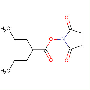 2-丙基-戊酸 2,5-二氧代-1-吡咯烷酯結(jié)構(gòu)式_420824-74-4結(jié)構(gòu)式