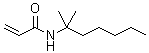 N-叔辛基丙稀酰胺結構式_4223-03-4結構式