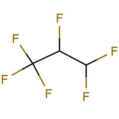 1,1,1,2,3,3-HexafluoropropaneStructure,431-63-0Structure 1,1,1,2,3,3-Hexafluoropropane Structure,431-63-0Structure