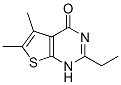 (9CI)-2-乙基-5,6-二甲基-噻吩并[2,3-d]嘧啶-4(1H)-酮結(jié)構(gòu)式_433716-50-8結(jié)構(gòu)式
