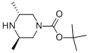 (3R,5R)-1-Boc-3,5-二甲基哌嗪結(jié)構(gòu)式_438049-91-3結(jié)構(gòu)式