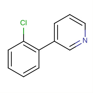 3-(2-氯苯基)吡啶結(jié)構(gòu)式_4381-37-7結(jié)構(gòu)式