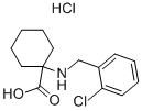 1-(2-氯-芐基氨基)-環(huán)己烷羧酸鹽酸鹽結構式_440647-97-2結構式