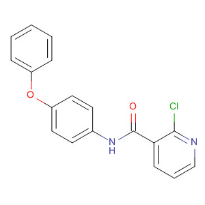 (2-氯-3-吡啶)-N-(4-苯氧基苯基)羧酰胺結(jié)構(gòu)式_442847-02-1結(jié)構(gòu)式