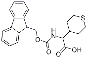 2-(Fmoc-氨基)-2-(4-四氫硫代吡喃)乙酸結構式_443991-25-1結構式