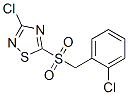 3-氯-5-(2-氯芐基磺酰基)-1,2,4-噻二唑結(jié)構(gòu)式_444791-20-2結(jié)構(gòu)式