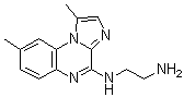 N1-​(1,​8-​二甲基咪唑并[1,​2-​a]​喹噁啉-​4-​基)​-1,​2-​乙二胺結構式_445430-58-0結構式