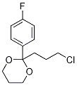 2-(3-氯丙基)-2-(4-氟苯基)-1,3-二噁烷結構式_4497-36-3結構式