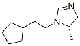 1H-imidazole,1-(2-cyclopentylethyl)-4,5-dihydro-5-methyl-,(5s)-(9ci) Structure,453509-96-1Structure